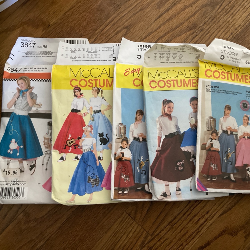 McCall's Costume Patterns - Multicolor